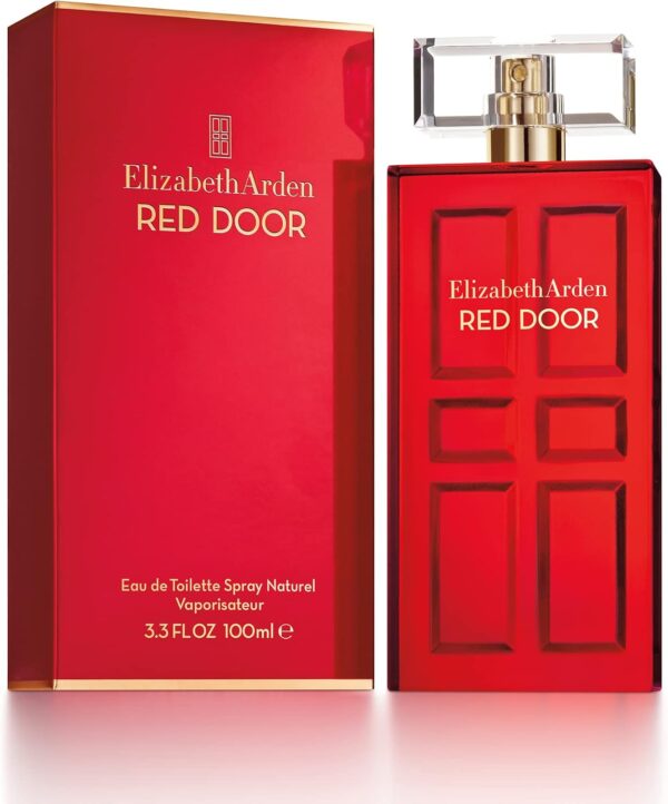 Elizabeth Arden Red Door Eau de Toilette Spray, 50ml, floral woody perfume, luxury fragrance for women