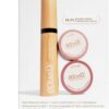 ATTITUDE Oceanly Pink Makeup Set, EWG Verified Eyeshadow and Lash Serum Infused Mascara, Vegan Beauty, Set of 3 Products
