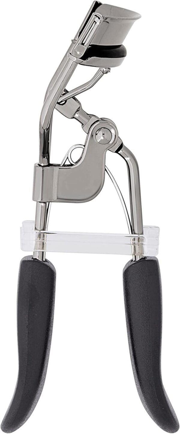 e.l.f. Pro Eyelash Curler Strong, Contoured, Lifting Creates Long Lasting, Eye-Opening, Voluminous Lashes Includes Additional Rubber Replacement Pad Gunmetal,84067