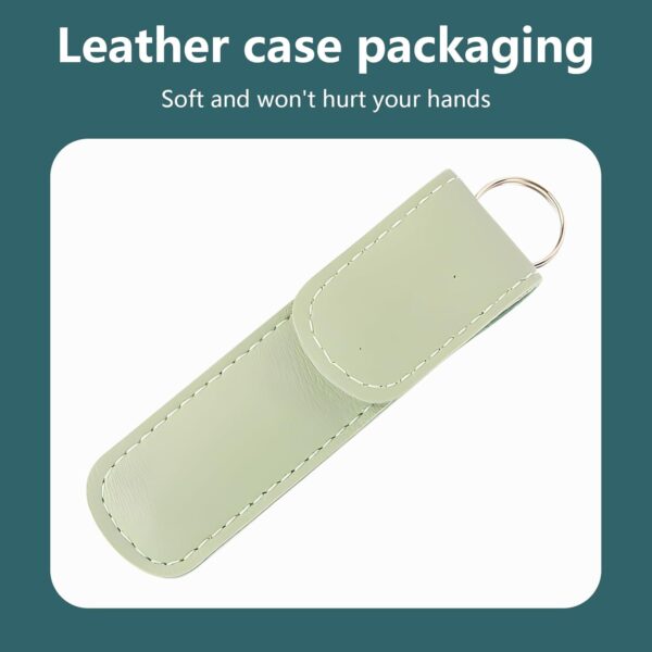 Stainless Steel Nail Clippers and Ear Picking Set, Professional Large Opening Toenail Clippers, Ergonomic Nail Care Tools, Precision Nail Cutters for Thick Nail, Include Ear Scoop for Ear Wax Removal