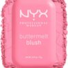NYX Professional Makeup Buttermelt Powder Blush, Up To 12H Wear, Seamless Blending, Fade and Transfer Resistant, With Shea and Mango Butter, Vegan Formula, Shade: Butta Together