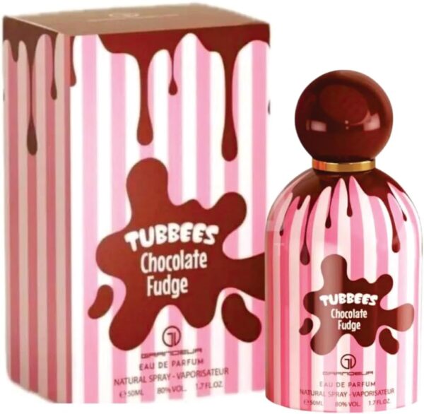 Sapphire’s choice - Tubbees Chocolate Fudge Perfume | Tubbees Chocolate Perfume for Kids 50ml | Chocolate, Sandalwood and Vanilla Fragrance | Tubbees Chocolate Fudge Eau De Parfum Made in Dubai