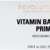 Makeup Revolution, Super Base Vitamin Balm, Hydrating Face Primer, Preps & Plumps Skin, Translucent Formula, Contains Vitamins, 25 ml