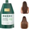 Polypeptide Keratin Hydrating Smoothing Hair Damage Repair Cream, Keratin Hair Mask, Nourishing & Conditioning Leave-In Deep Conditioner, for Dry & Damaged Hair (1PCS)