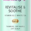 Pantene Revitalize & Soothe Menopause Shampoo, Hair Thickening Shampoo, 250ml, For Dry Hair And Scalp, Helps densify Thinning Hair, Vitamin B3 & White Tea, Hair Thickening Products For Women