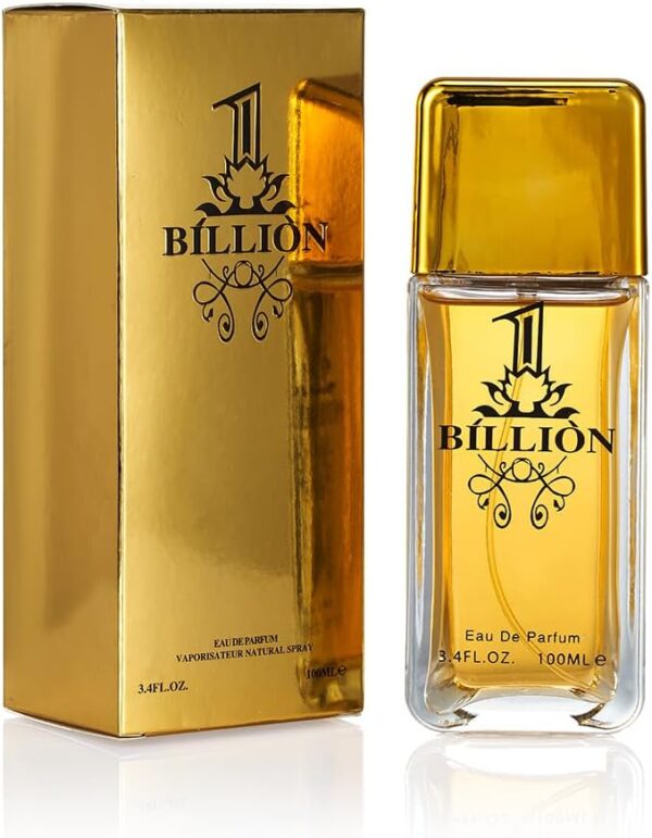 1 Billion100 ml Men fragrance- inspired alternative perfume for men - Eau De Parfume - white wood, patchouli and amber. Mint, light leather.