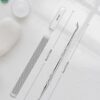 BEZOX Long Steel Nail File for Onychomycosis, Ingrown Nail，Thick and Fungal Nails with Dual-Ended Toenail Lifter – The Ultimate Manicure & Pedicure Tool for Men and Women’s Nail Care