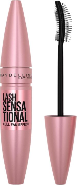 Maybelline New York, Volume Mascara, Lash Sensational, Colour: Very Black, 9.5 mL