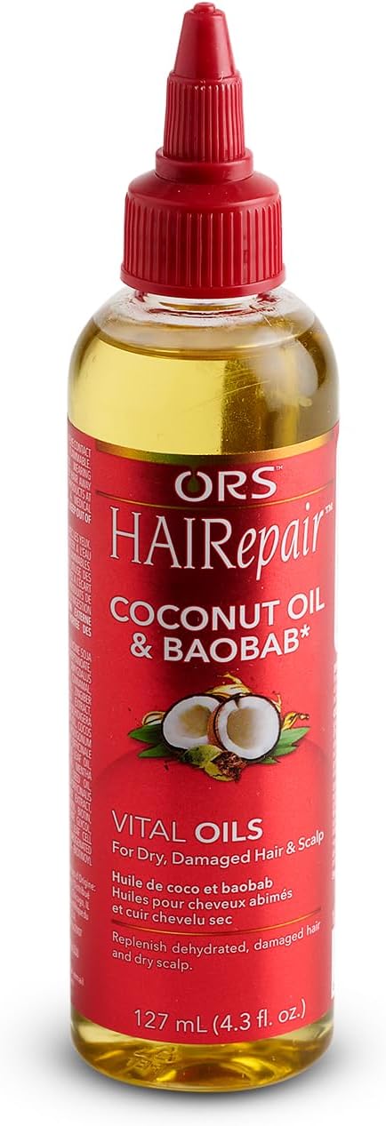 ORS HAIRepair Vital Oils for Hair Repair & Strengthening | Nourishing Blend with Natural Oils for Healthy, Shiny, & Strong Hair