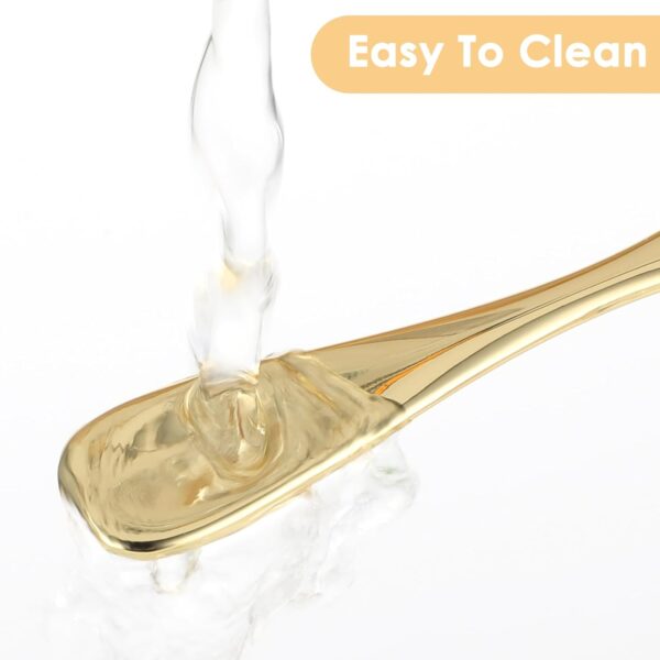 61Q4PR8EoYL._AC_SL1500_.jpg Sibba Face Spatula Lip Mask Applicator 3 PCS Skincare Makeup Spoons Small Facial Make Up Scoop Tool Mini Spoon Multi Skin Care Lotion Cream Stick Tiny Scoop Cosmetic Foundation Cosmetics Beauty