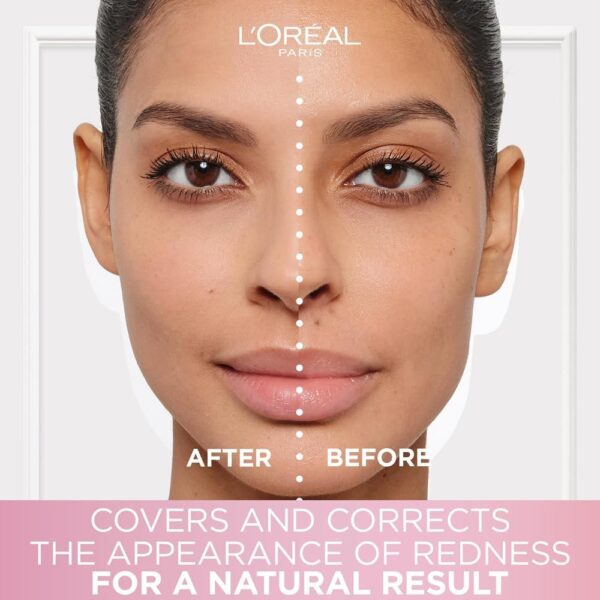 L'Oréal Paris Magic CC Cream with SPF 11, Anti-Redness and Colour Correcting, With Vitamins B5 and E, Lightweight Hydrating Formula Adapts to Skin Tone for a Natural Glowy Finish, 30 ml