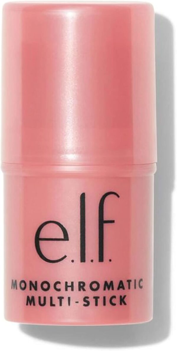 61QyDxXBBJL._AC_SL1500_.jpg e.l.f. Monochromatic Multi Stick, Creamy, Lightweight, Versatile, Luxurious, Adds Shimmer, Easy To Use On The Go, Blends Effortlessly, Dazzling Peony 4.4g, 81346