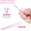 Vicloon Baby Nail Kit, 5-in-1 Baby Nail Care Set, Baby Nail Care Tool, Baby Manicure Set Includes Nail Clippers, Scissor, Earpick, Nail File and Tweezer for Newborn Infant Toddler