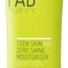 Nip + Fab Teen Skin Fix Zero Shine Face Moisturizer with Niacinamide and Antioxidant Wasabi Extract, Shine Free Mattifying Facial Cream for Oil Control Prevent Breakouts Even Skin Tone, 40 ml