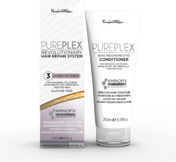 PurePlex Bond Reconstructing Conditioner 200ml – Professional Formula Nourishes & Rebuilds – With Aminofix to Protect & Restore