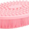 DNC Silicone Body Scrubber Exfoliating Shower Bath Body Brush 2 Pack