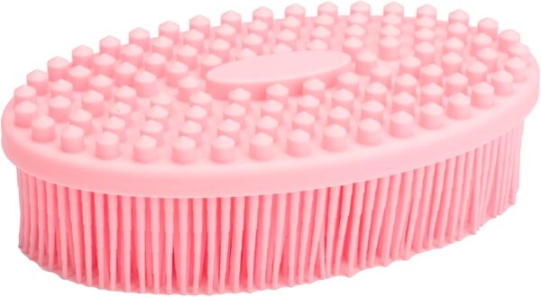 DNC Silicone Body Scrubber Exfoliating Shower Bath Body Brush 2 Pack