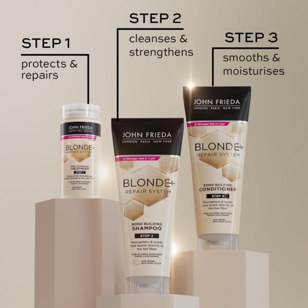 John Frieda Blonde+ Repair System Bond Building Shampoo 250ml
