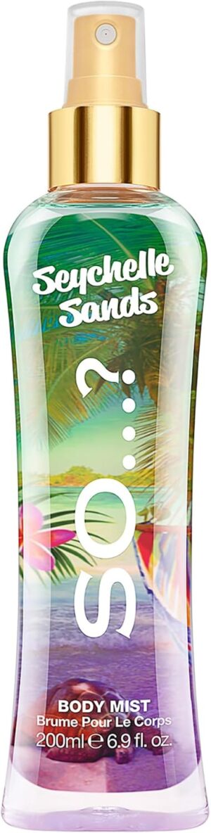 So…? Summer Escapes Womens Seychelle Sands Body Mist Fragrance Spray 200ml