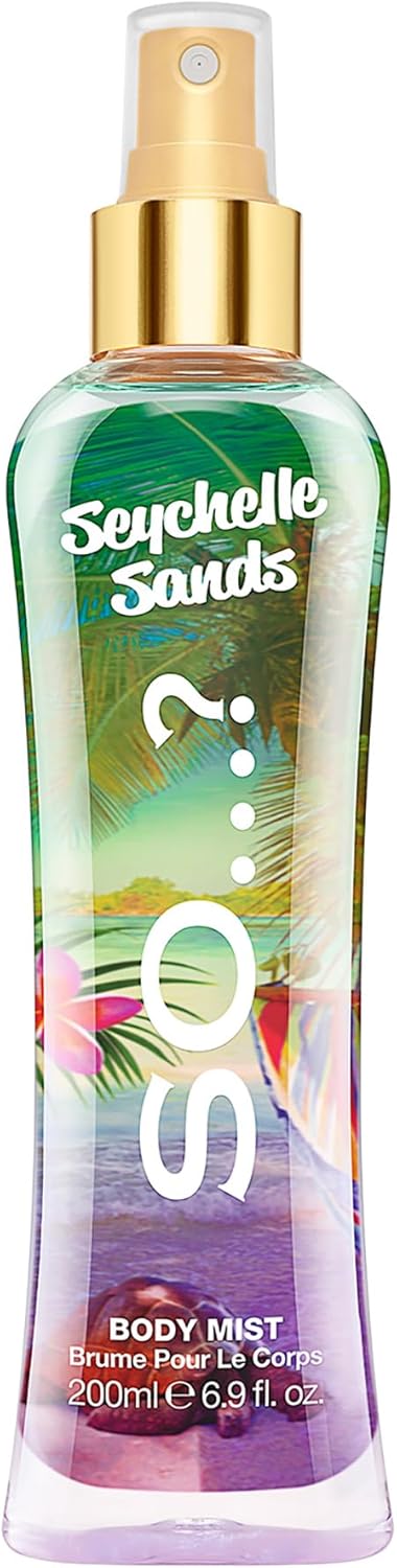 So…? Summer Escapes Womens Seychelle Sands Body Mist Fragrance Spray 200ml