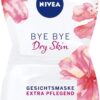 NIVEA Bye Bye Dry Skin Face Mask, Intensive Face Care Mask for Dry Skin, Skin Care Mask with Honey Extract and Natural Almond Oil (2 x 7.5 ml)