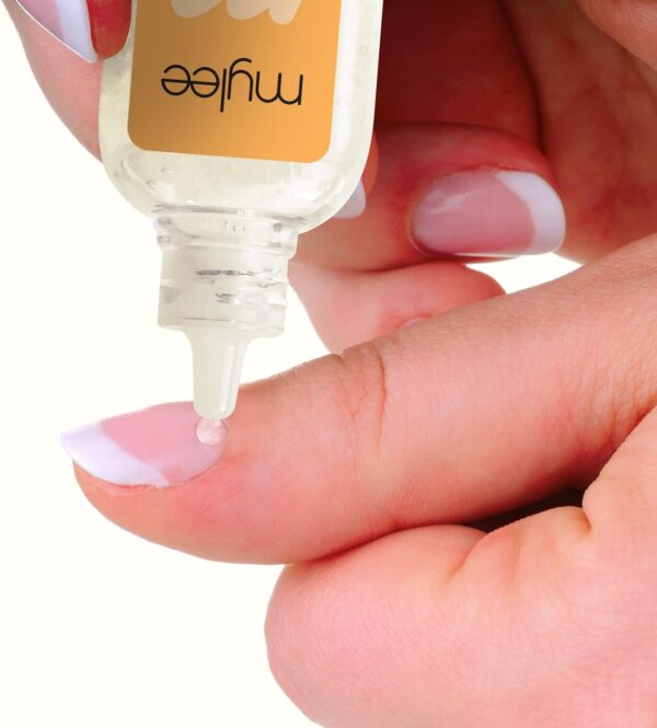 Mylee Cuticle Remover Gel with Peppermint Oil 50ml - Softens and Moisturises Cuticles, Removes Dead Skin