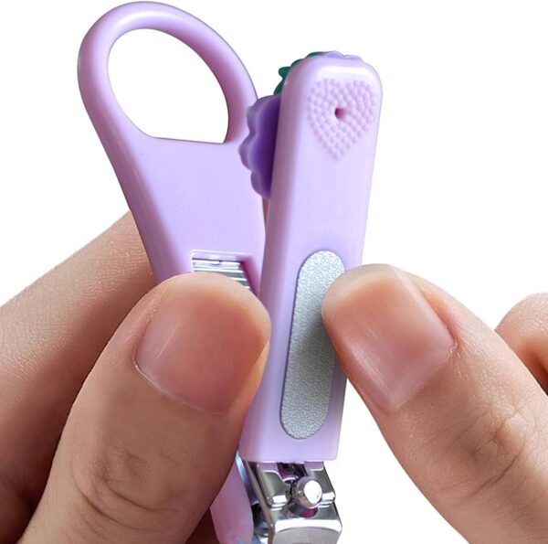 6 Packs Nail Clippers, Cute Nail Care Kit Sturdy Nail Trimmer Fingernail Clippers for Women Girls
