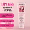 Noughty Let's Bond Repair Leave-In Treatment, Builder, for Healthier Hair, Hydrating for Instant Shine and Resilience, Intensive Improvment for Chemically Treated Hair, 150ml