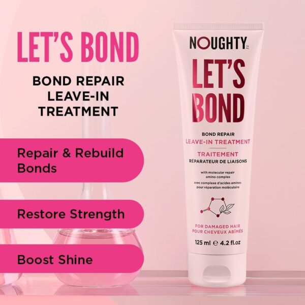 Noughty Let's Bond Repair Leave-In Treatment, Builder, for Healthier Hair, Hydrating for Instant Shine and Resilience, Intensive Improvment for Chemically Treated Hair, 150ml