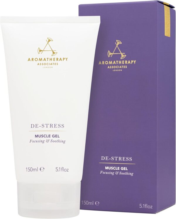 Aromatherapy Associates DeStress Muscle Gel 150ml, First Cools Inflamed Muscles Before Imparting A Deep, Comforting Warmth Leaving Muscles Soothed and Relaxed