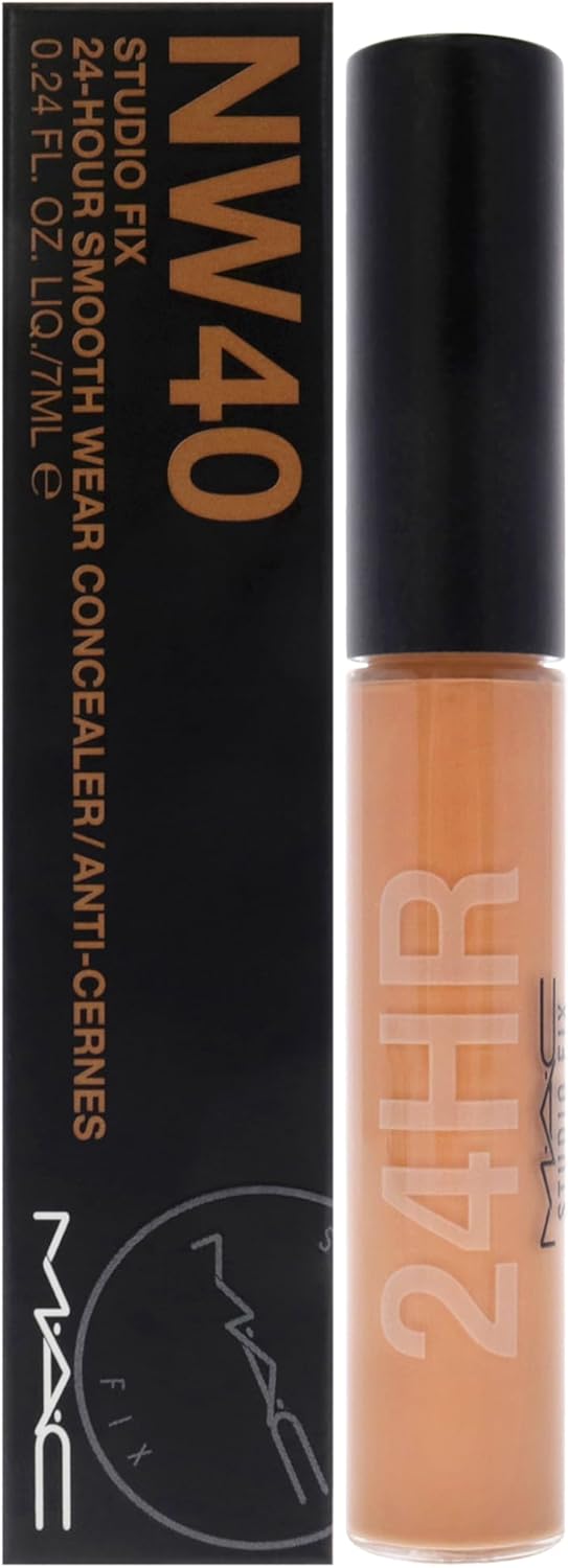 Studio Fix 24-Hour Smooth Wear Concealer - NW40 by MAC for Women - 0.24 oz Concealer