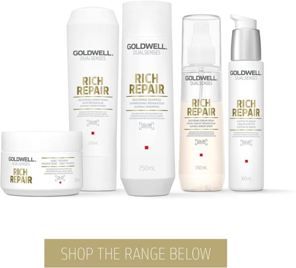 Goldwell Dualsenses Rich Repair Restoring Serum Spray, for Dry to Damaged Hair, 150ml