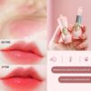 6 Packs Flower Jelly Lipstick Set Magic Temperature Color Change Lip Balm Long Lasting Moisturizer Lip Gloss Flower Jelly Lipstick Makeup Set (6PCS Set A)