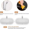 Ruitena - 36pcs Non-Slip Strip Stickers, Anti Slip Grip Stickers Non Slip Strips Pad Bathtub Flooring Safety Tape Mat for Bath Shower (20mm * 200mm)