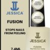 JESSICA Fusion Base Coat, Nail Varnish for Peeling Nails, Conditions and Strengthens with Vitamin A, 7.4ml