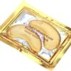 10 Pair Crystal Collagen 24k Gold Under Eye Gel Pad Face Mask Anti Aging Wrinkle Gel Under Eye Patches, Vegan Cruelty-Free Self Care
