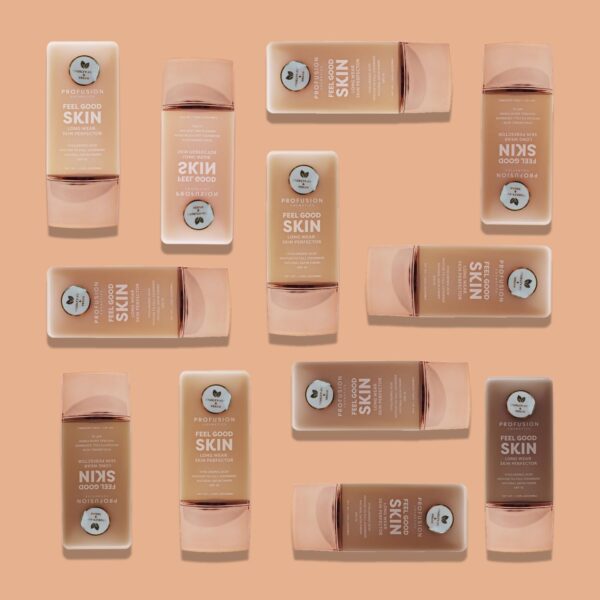 Profusion Cosmetics Lightweight Liquid Foundation for a Flawless and Elegant Radiance, Breathable Makeup for Improves Uneven Skin Tone, Cruelty-Free - Light 210