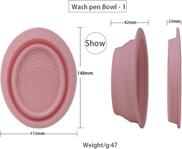 LHLXZQ Makeup Brush Set, 33 Pcs Makeup Tool Set with Makeup Sponge, Powder Puffs, Brush Cleaner, Professional Face Makeup Brushes for Foundation Powder Concealers Eyeshadow Blush, etc