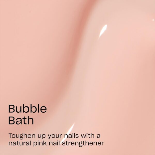 OPI Nail Envy Nail Polish, Strong Nail Strengthener Treatment For Strong Nails, Vegan Nail Repair and Strenght for Damaged Nails, Pink Nail Polish Bubble Bath 15ml