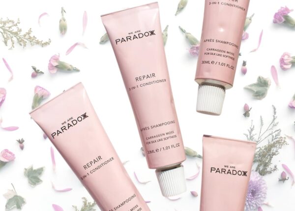 10x30ml PARADOX REPAIR 3 IN 1 ORGANIC HAIR CONDITIONER TRAVEL SIZE