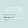 e.l.f. Hydrating Face Primer, Lightweight, Long Lasting, Creamy, Hydrates, Smooths, Fills in Pores and Fine Lines, Natural Matte Finish, Infused with Vitamin E, 0.47 Oz