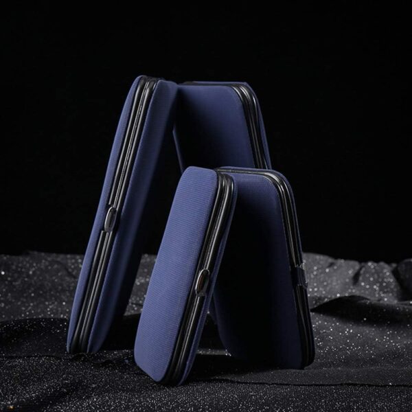 1 Set of Nail Clippers Kit Nail Grooming Kit Manicure Set for Men and Boys, As a Gift for Nail Care(7 PCS, Blue)