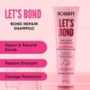 Noughty Let's Bond Repair Shampoo for Hair Repair, Restorative for Chemically Treated, Coloured and Damaged Hair, Reduce Breakage with Strength-Building for Healthier Hair, 250ml