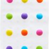 Munchkin Dandy Dots Non Slip Baby Bath Mat, Colourful Bubble Bath Mat & Shower Mat, Safety Kids Plastic Mat with Skid-Resistant Suction Cups, Essential Children's Accessories