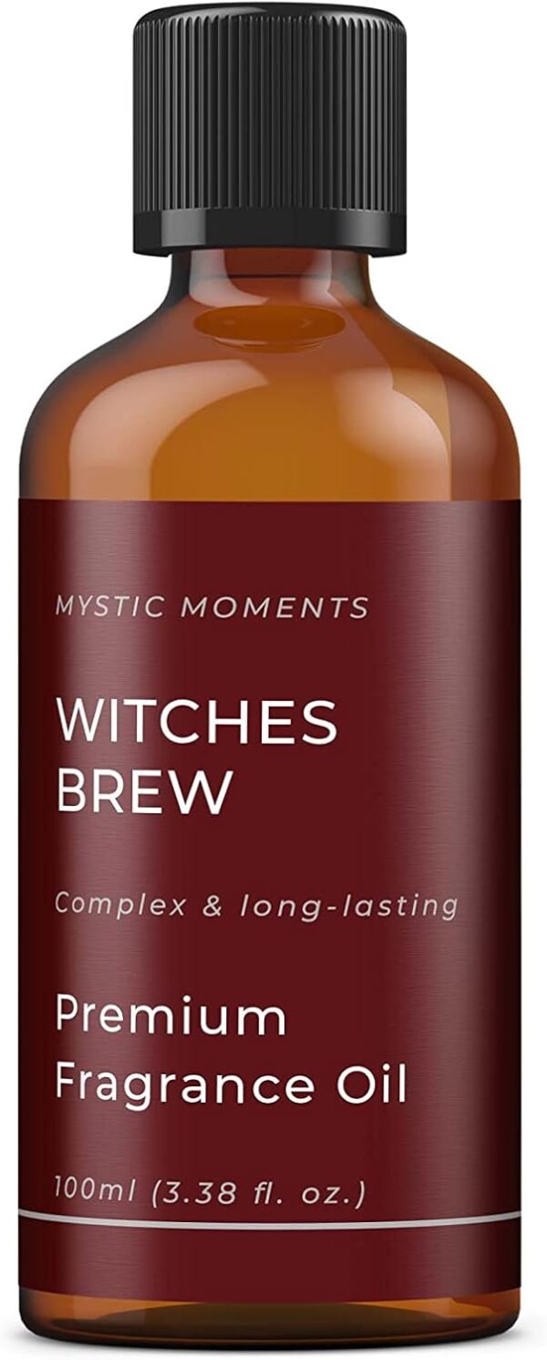 Mystic Moments | Witches Brew Fragrance Oil - 100ml - Perfect for Soaps, Candles, Bath Bombs, Oil Burners, Diffusers and Skin & Hair Care Items