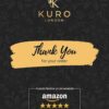 Kuro Makeup Brush Cleaner and Dryer Machine Gift Box | Fast, Automatic & Deep Cleaning | 2x Premium Travel Pouches Included Free | Makeup Brushes Clean Tools