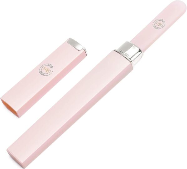 Malva Belle Best Crystal Glass Nail File – Long Lasting Double Sided Tempered Glass File – Professional Salon Manicure/Pedicure Filing Tool for Natural Nails - Pink (2 mm)