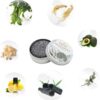 Spartan Gray Hair Reverse Bar Organic Grey Hair Shampoo Bar for Men and Women Hair Darkening and Coverage White Hair Repair Soap１pc