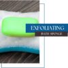 Pack of 12 Massage Sponges for Men and Women - Exfoliating Bath Sponge for Adults and Kids - Perfect for Body Scrubbing in The Shower
