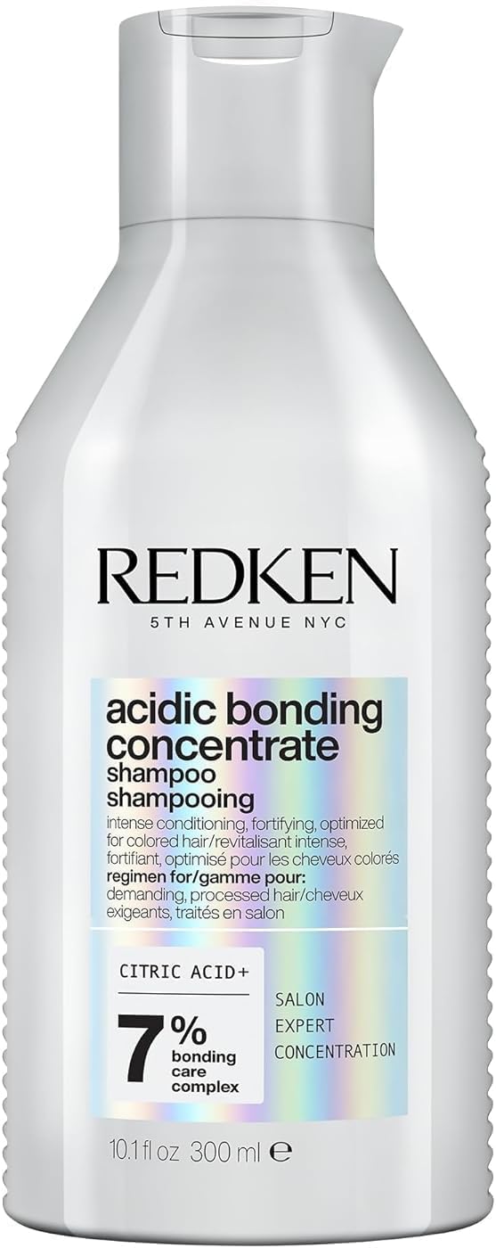 REDKEN Acidic Bonding Concentrate Shampoo, Sulphate Free for a Gentle Cleanse, Strengthens Bonds, Repairs Damage & Protects Hair